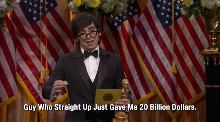 Saturday Night Live recreó los Trumps y se burló de la relación Milei con el presidente estadounidense.