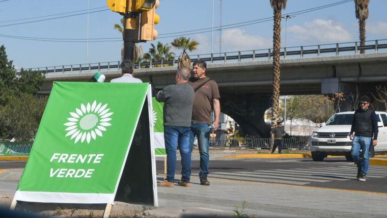 Elecciones: el Frente Verde se presenta para los comicios en 6 departamentos.&nbsp;