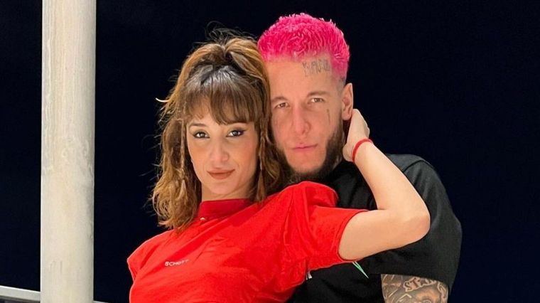 Melody Luz y Alex Caniggia