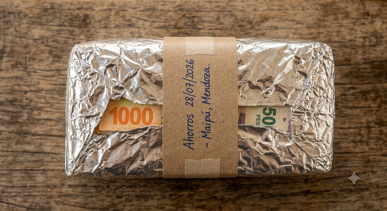 El truco viral para guardar los billetes sin humedad.&nbsp;