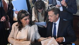 Los senadores radicales, Mariana Juri y Rodolfo Suarez deberán votar por la eliminación o no del subisidio por zona fría. Foto: Gentileza