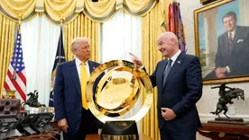 Donald Trump recibió a Gianni Infantino en la Casa Blanca Donald Trump recibió a Gianni Infantino en la Casa Blanca