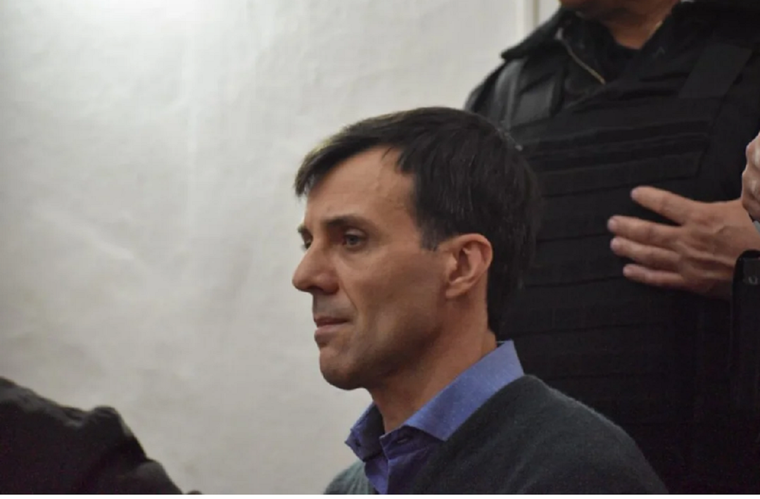 El presunto autor del triple crimen, durante el juicio Foto: NA