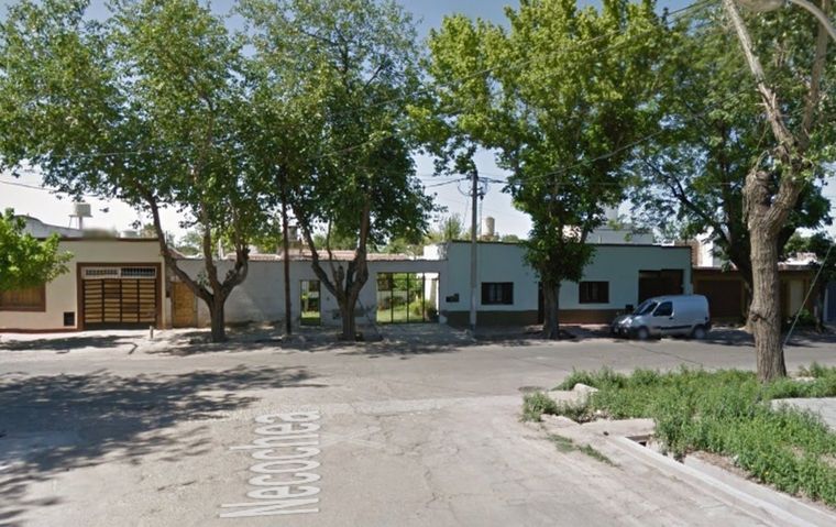 El hecho ocurrió en la calle Santa María de Oro