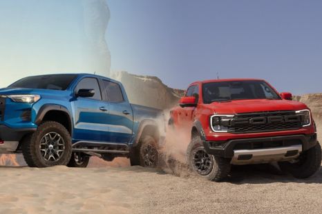 Ford Ranger Raptor vs. Chevrolet Colorado ZR2
