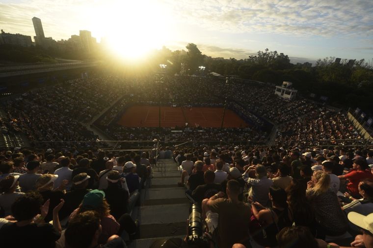 Casi 6 mil personas presenciarán las semifinales del Argentina Open. Foto: Juan Mateo Aberastain Zubimendi / MDZ