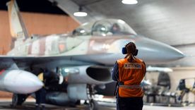Uno de los aviones con que Israel atacó a Irán. Foto EFE