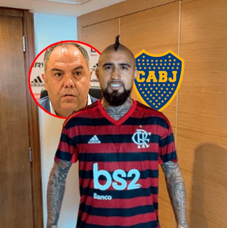 Flamengo espera por Vidal y Boca aguarda agazapado.