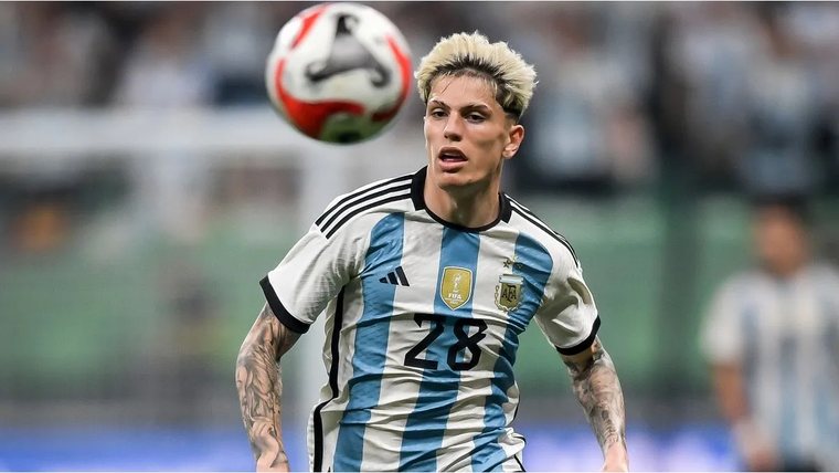 Garnacho reveló su simpatía por un club del fútbol argentino
