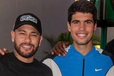 Neymar y Alcaraz en Miami, Foto: Instagram Alcaraz