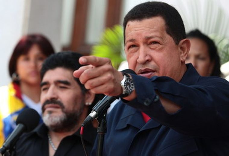 Hugo Chávez tiene 800.000 mil seguidores en Twitter. Foto: EFE