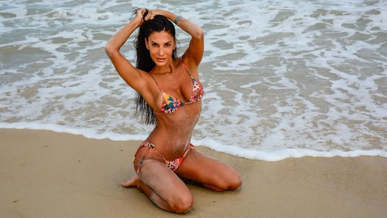 Silvina Escudero, modelo.