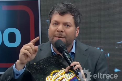 Guido Kaczka conduce Buenas noches, familia. Guido Kaczka conduce Buenas noches, familia.