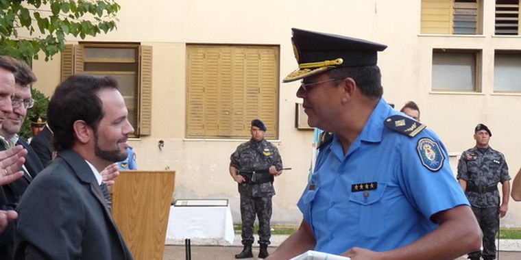 Comisario Inspector Jorge Barrera Flores.