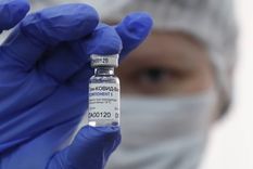 anunciaron que la vacuna rusa es eficaz contra la cepa britanica