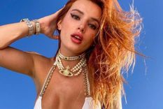 Bella Thorne presume su hermosa silueta con transparencias y lencería a la vista