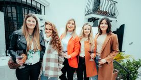 Al final de la nota toda las fotos de una tarde increíble entre buenos vimos, arte y risas. Foto: Gentileza