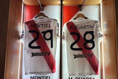 River lució una tipografía especial en su camiseta. River lució una tipografía especial en su camiseta.