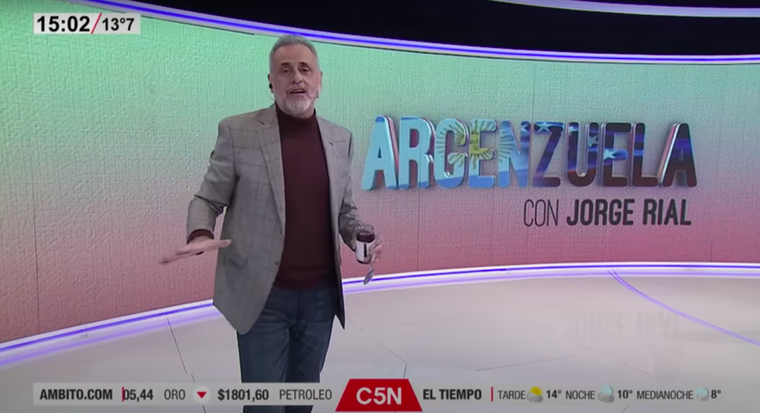 EN LA MIRA BABY LE DIO CON TODO A JORGE RIAL POR SU PASO A C5N