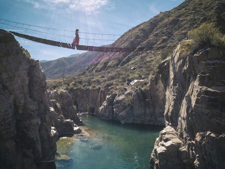 Todo Cacheuta representa un gran atractivo para los turistas nacionales e internacionales. Foto: Emetur
