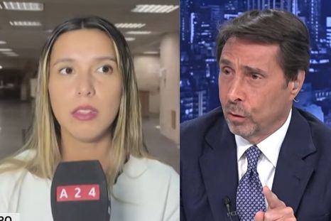 Picante momento en A24. Picante momento en A24.