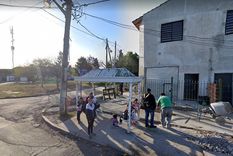 El lugar donde fue baleado el menor