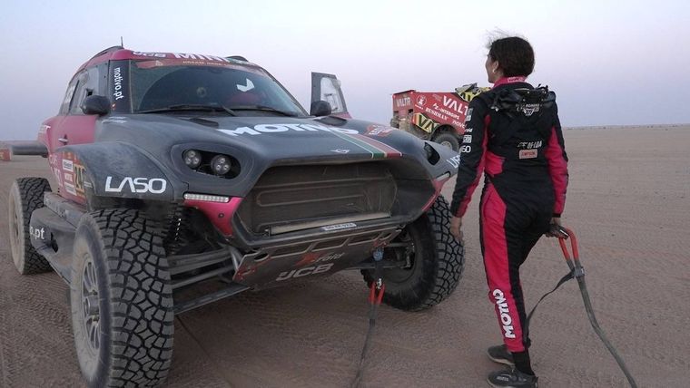 María Gameiro y Rosa Romero, protagonistas del Dakar 2026.
