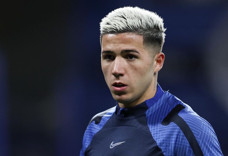 Enzo debutó y mostró toda su calidad. Foto: EFE