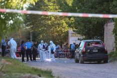 El auto en donde hallaron a la víctima Foto: LM Neuquén