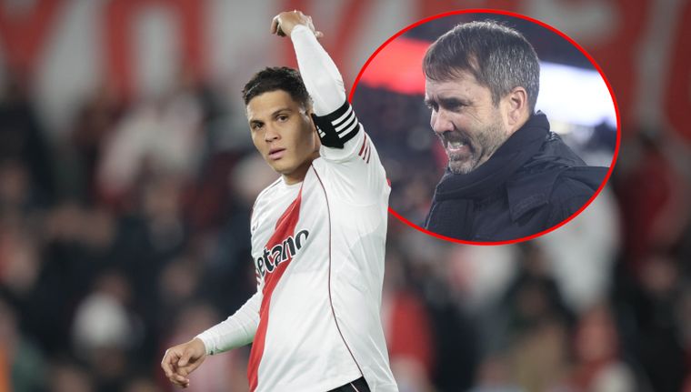 Juanfer Quintero publicó una historia con una indirecta a Coudet.