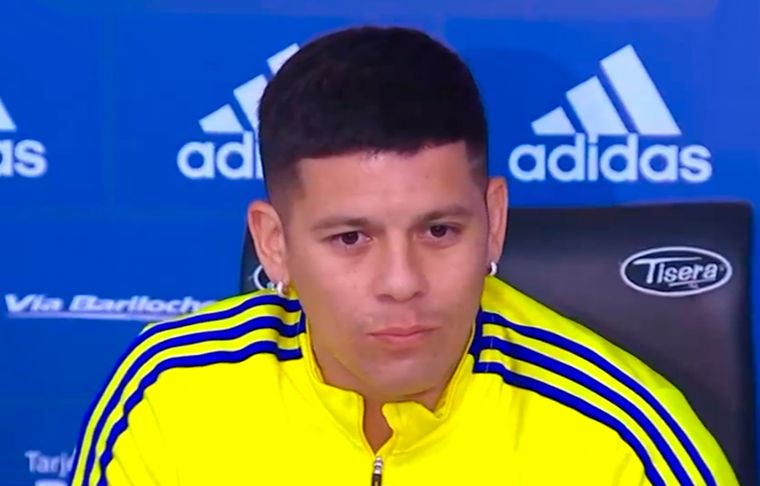 Marcos Rojo El defensor y una picante respuesta a las frases de Gallardo.