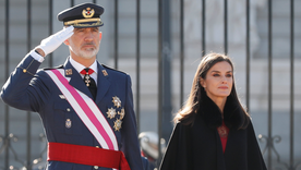 Felipe y Letizia. Foto: Twitter @CasaReal
