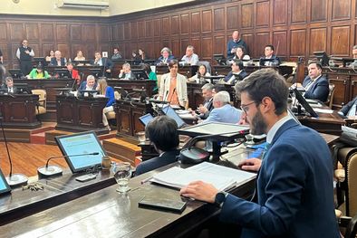 MDZol | Uno de los miembros del partido del escándalo- Foto: X: @EFugazzotto