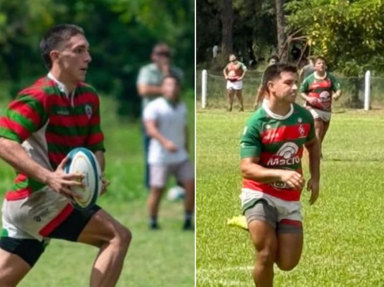 Matías Raso y Juan Franco Millán perdieron la vida a causa del siniestro Foto: Facebook / Club Huirapuca S.C.