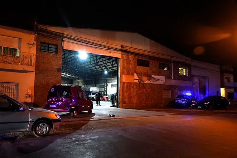 El galpón de la empresa