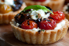 Tarteletas capresse caseras fáciles