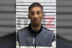 Pablo Gutiérrez, de 25 años, el presunto asaltante detenido por el robo de una moto en Las Heras. (Se pixela el rostro porque puede pasar a rueda de personas)
