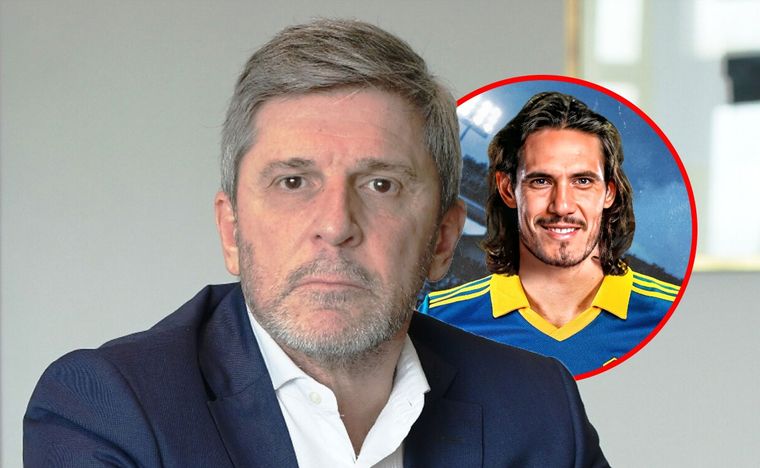 Alejandro Balbi se refirió a Cavani.
