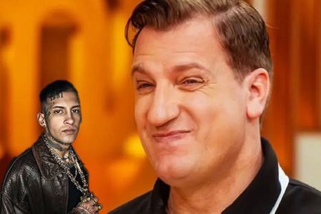 El antes y después de Maxi López cada vez más cerca de L-Gante. / Telefe