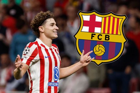 En España aseguran que el Barcelona quiere a Julián Álvarez. En España aseguran que el Barcelona quiere a Julián Álvarez.