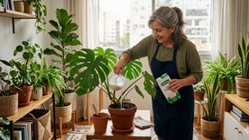 Un truco de jrdinería poco conocido. Fuente: IA Gemini. Un truco de jrdinería poco conocido. Fuente: IA Gemini.