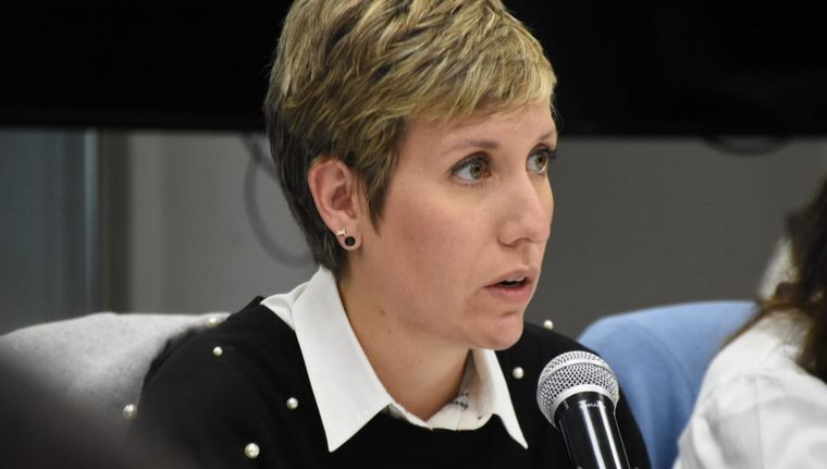 La ministra de Energía y Ambiente, Jimena Latorre. Foto: Prensa Legislatura