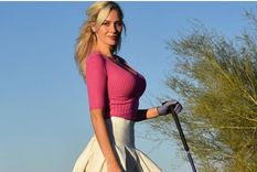 Paige Spiranac calienta la previa del Masters de Augusta. Foto: Perfil