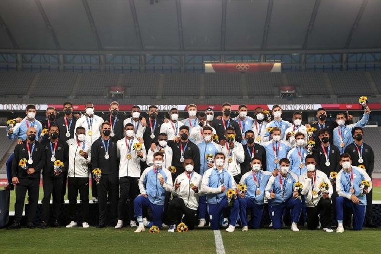 Los Pumas se llevaron la medalla de bronce en Tokio 2020. Foto: Sport Center