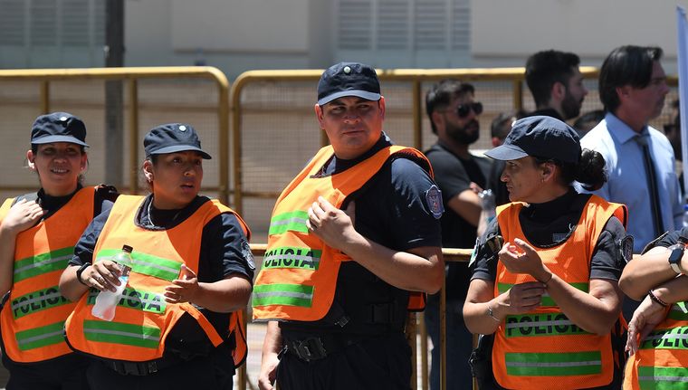 Imagen del paro de este miércoles en Mendoza Foto: ALF PONCE MERCADO / MDZ