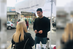 El dirigente del PRO baleado Foto: NA