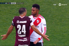 Izquierdoz y Borja, cara a cara. Foto: Captura Video Izquierdoz y Borja, cara a cara. Foto: Captura Video