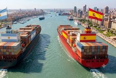 Comercio entre Argentina y España.