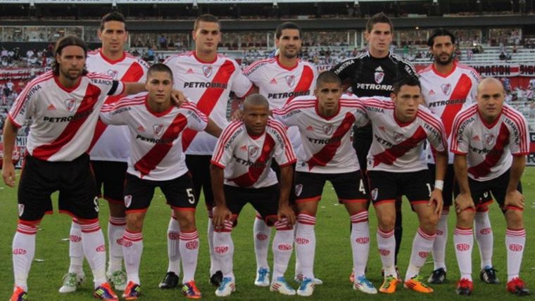 El equipo de River durante la temporada 2011. Foto: Redes Sociales El equipo de River durante la temporada 2011. Foto: Redes Sociales