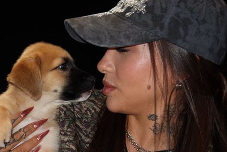 Maria Becerra se mostró feliz al recibir a su nuevo cachorro proveniente de Chile. / Instagram @mariabecerra Maria Becerra se mostró feliz al recibir a su nuevo cachorro proveniente de Chile. / Instagram @mariabecerra